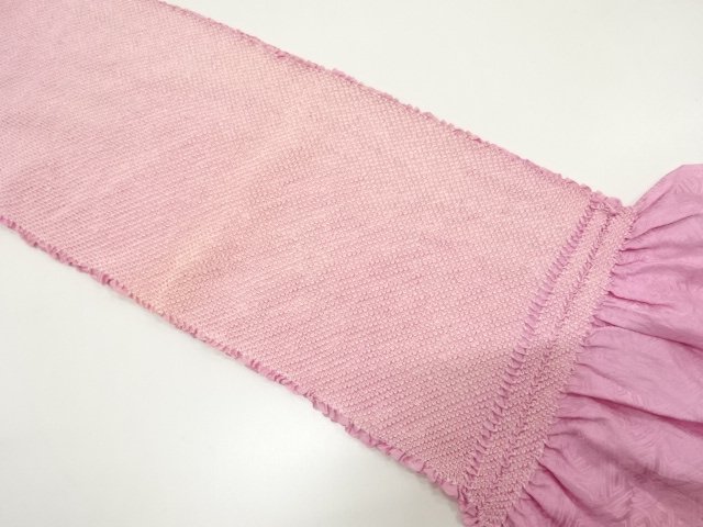 JAPANESE KIMONO / OBIAGE FOR FURISODE / SILK / SHIBORI